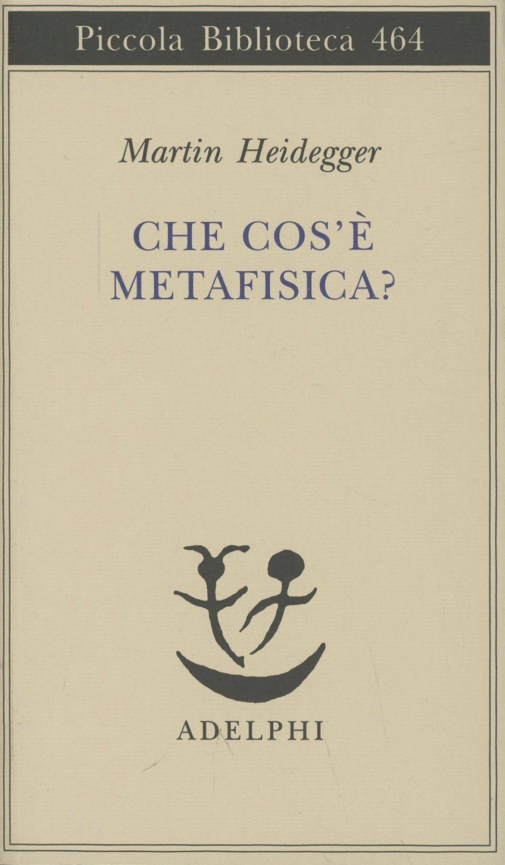 Vorderes Coverbild Che cos'è la metafisica?