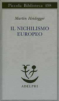 Vorderes Coverbild Il nichilismo europeo