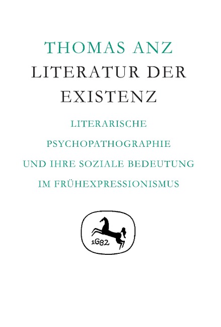 Anderes Coverbild Literatur der Existenz