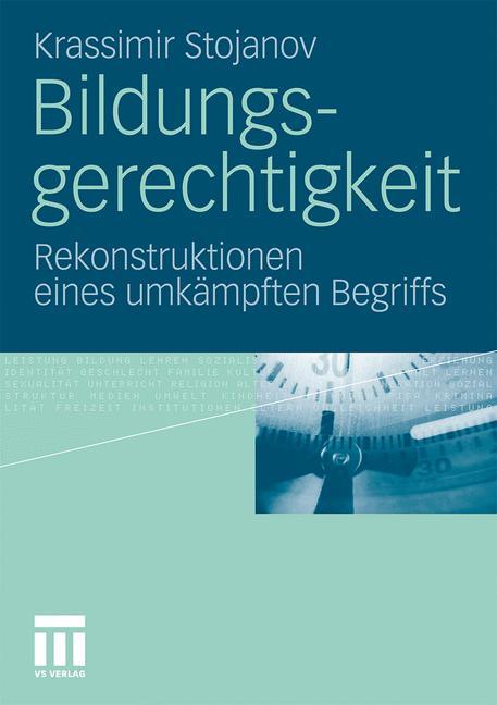 Vorderes Coverbild Bildungsgerechtigkeit