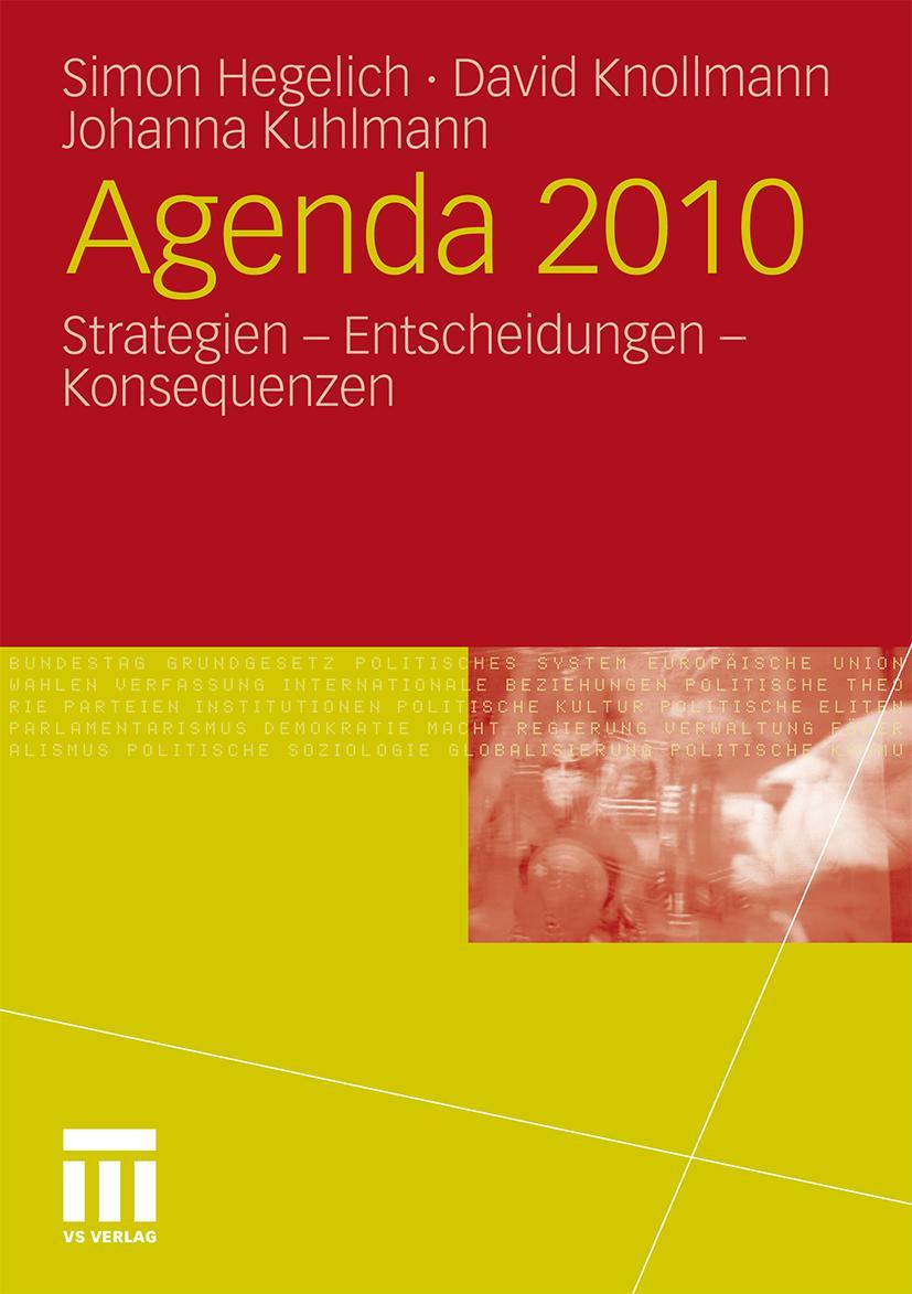 Vorderes Coverbild Agenda 2010