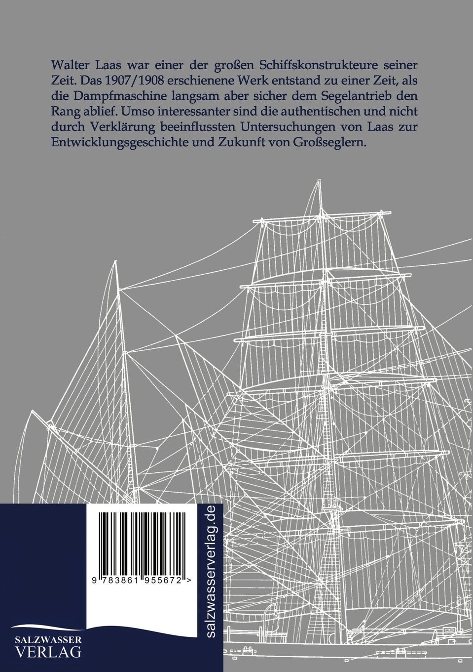 Rückseitencover Die großen Segelschiffe