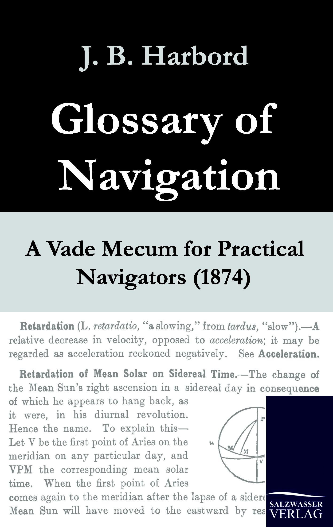 Vorderes Coverbild Glossary of Navigation