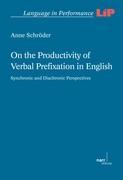 Vorderes Coverbild On the Productivity of Verbal Prefixation in English