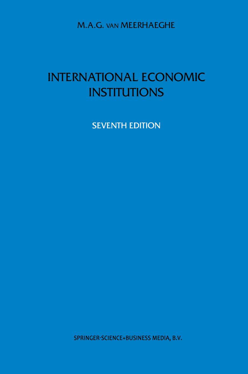 Vorderes Coverbild International Economic Institutions