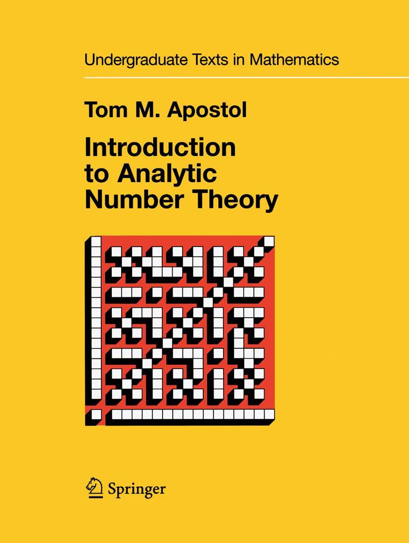 Vorderes Coverbild Introduction to Analytic Number Theory