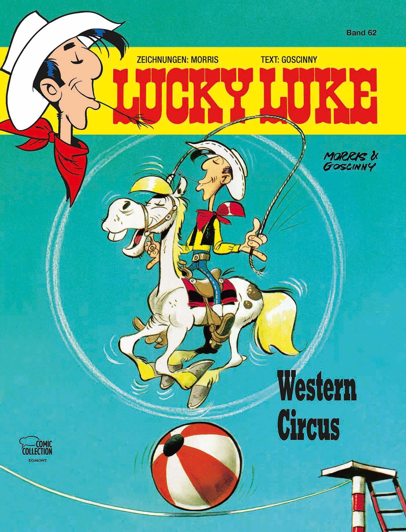 Vorderes Coverbild Lucky Luke 62 - Western Circus
