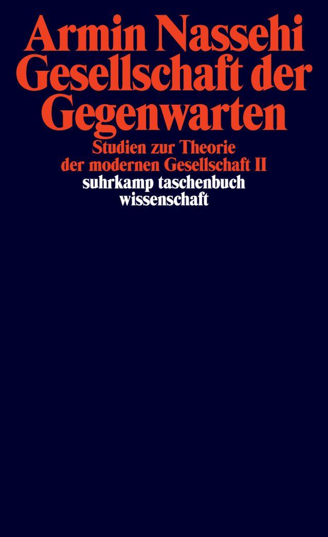 Vorderes Coverbild Gesellschaft der Gegenwarten