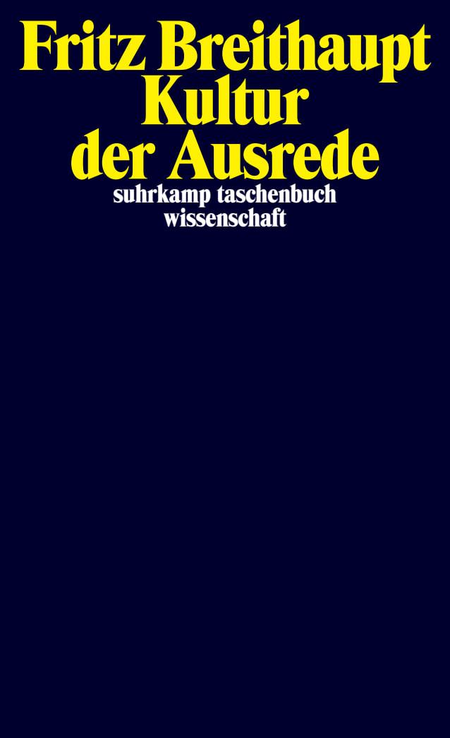 Vorderes Coverbild Kultur der Ausrede