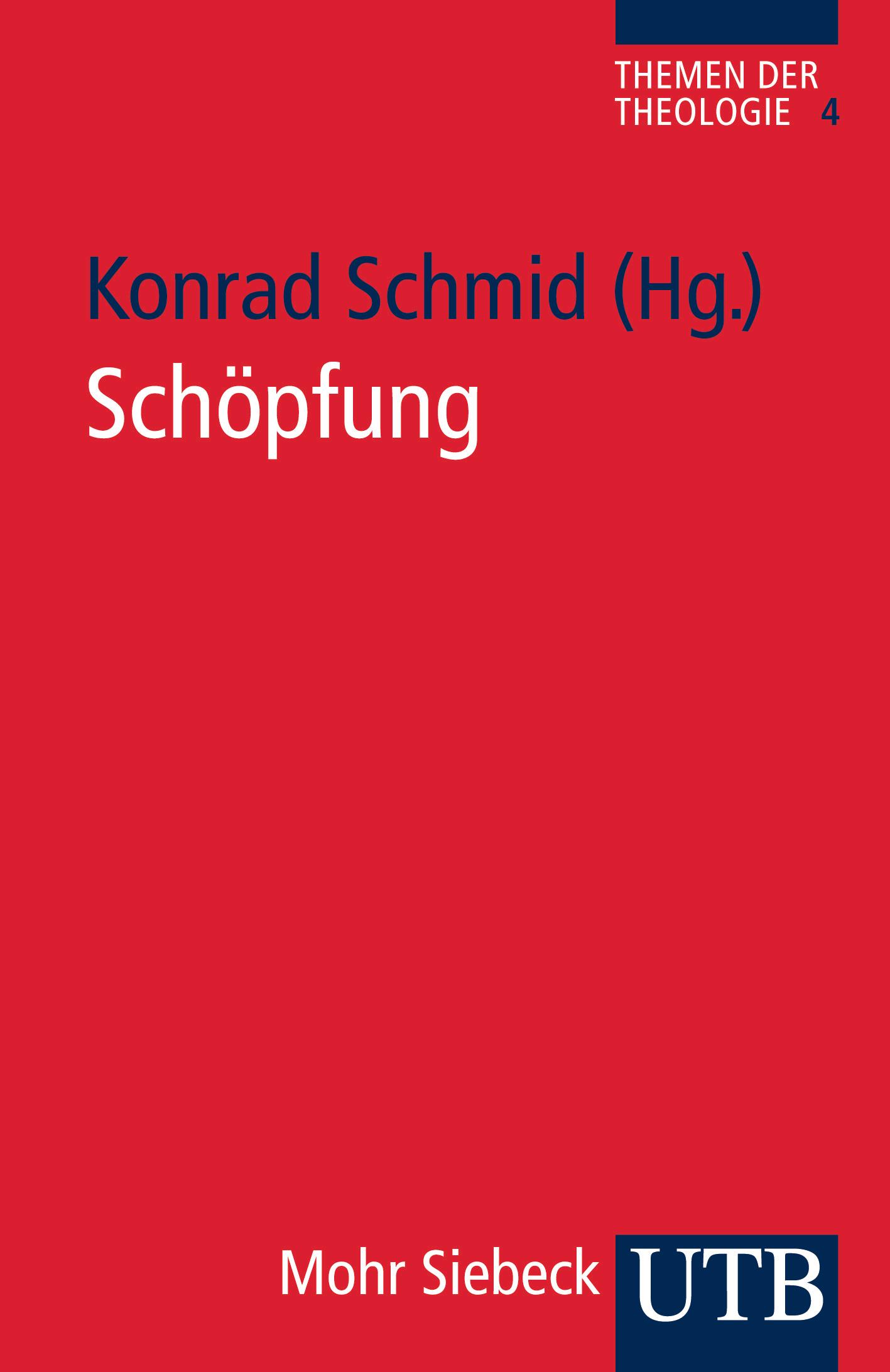 Vorderes Coverbild Schöpfung