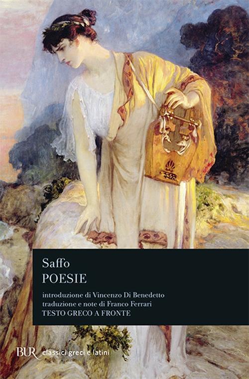 Vorderes Coverbild Poesie. Testo greco a fronte