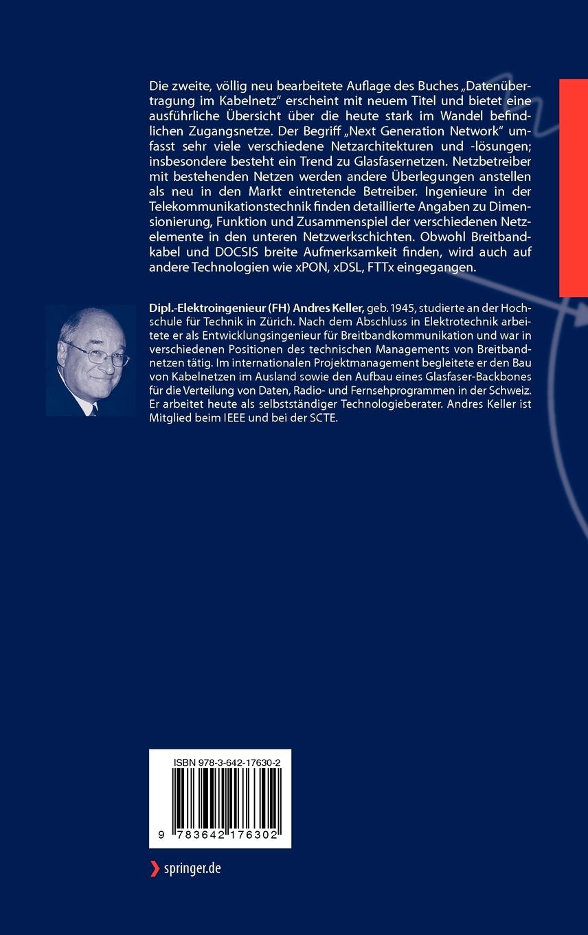 Rückseitencover Breitbandkabel und Zugangsnetze