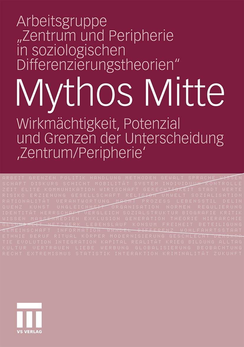 Vorderes Coverbild Mythos Mitte