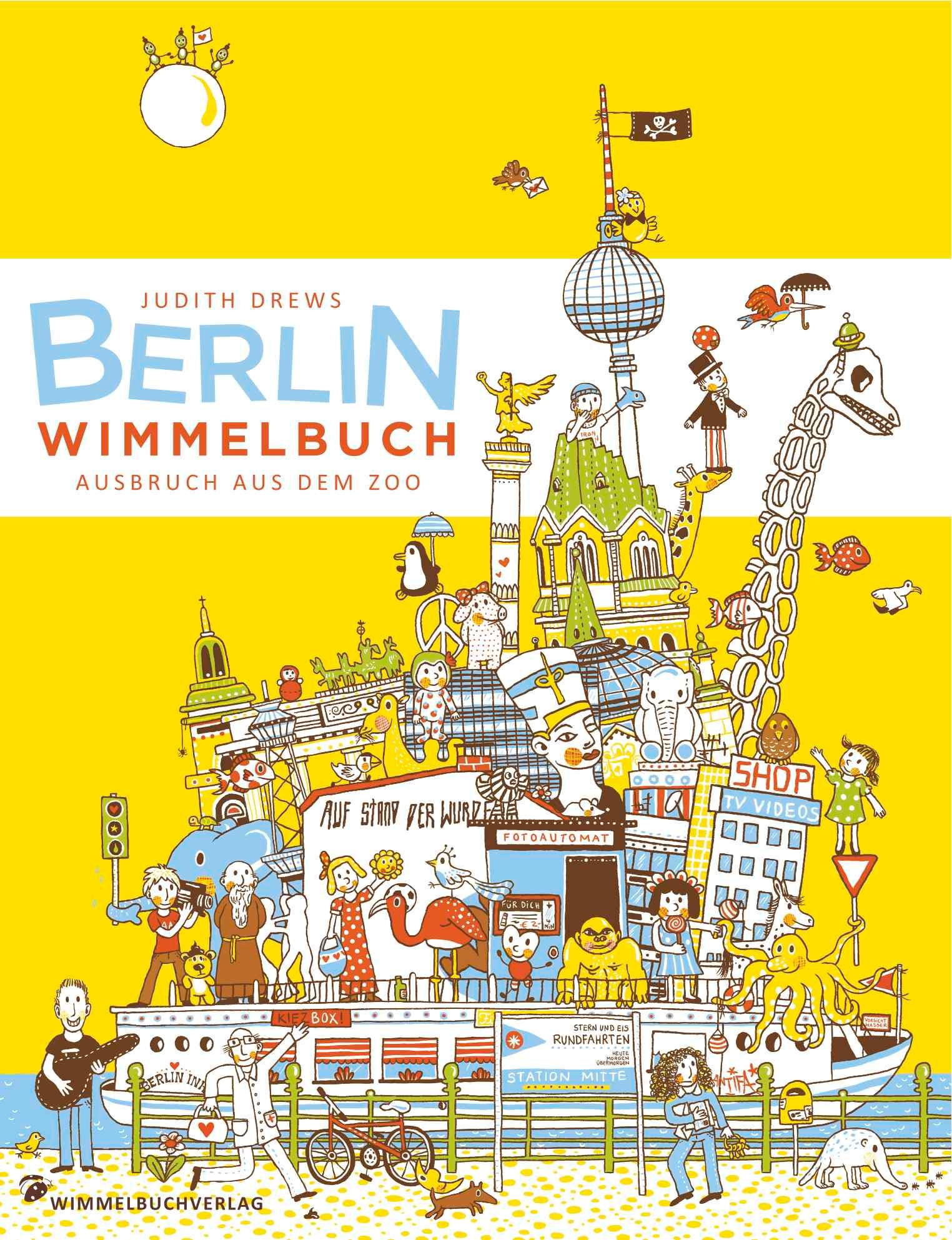 Vorderes Coverbild Berlin Wimmelbuch