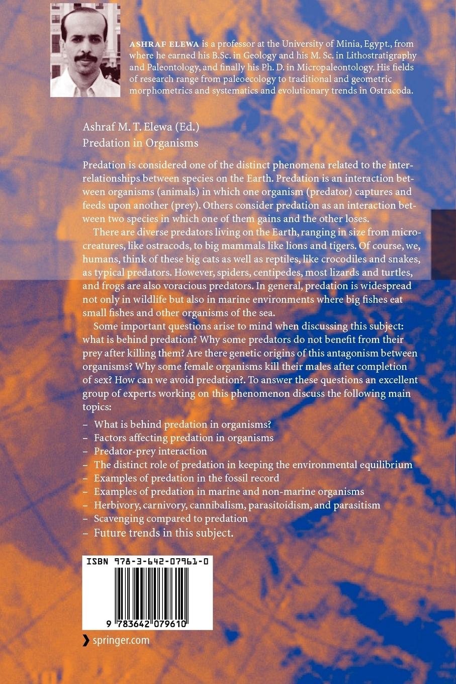 Rückseitencover Predation in Organisms