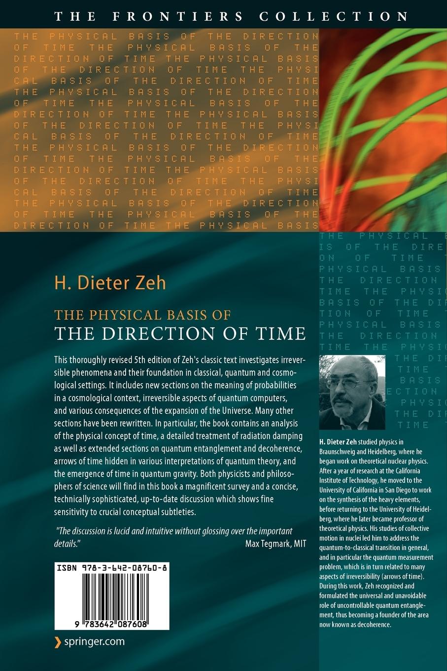 Rückseitencover The Physical Basis of The Direction of Time