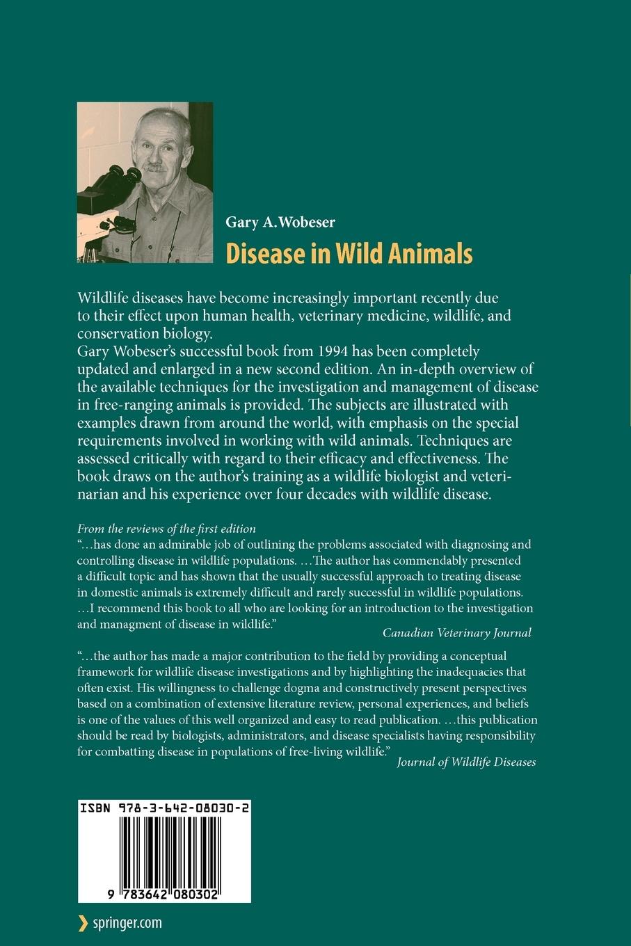 Rückseitencover Disease in Wild Animals