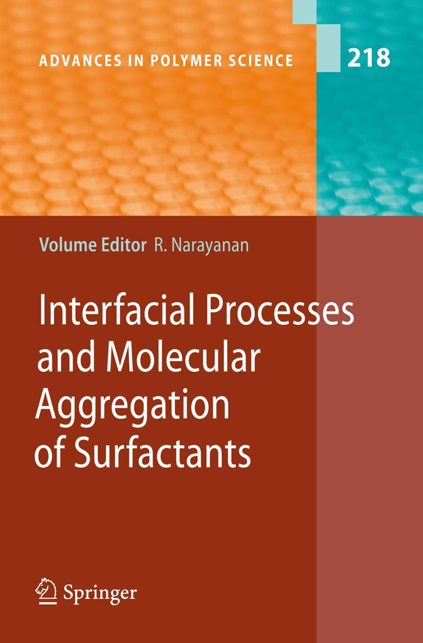 Vorderes Coverbild Interfacial Processes and Molecular Aggregation of Surfactants