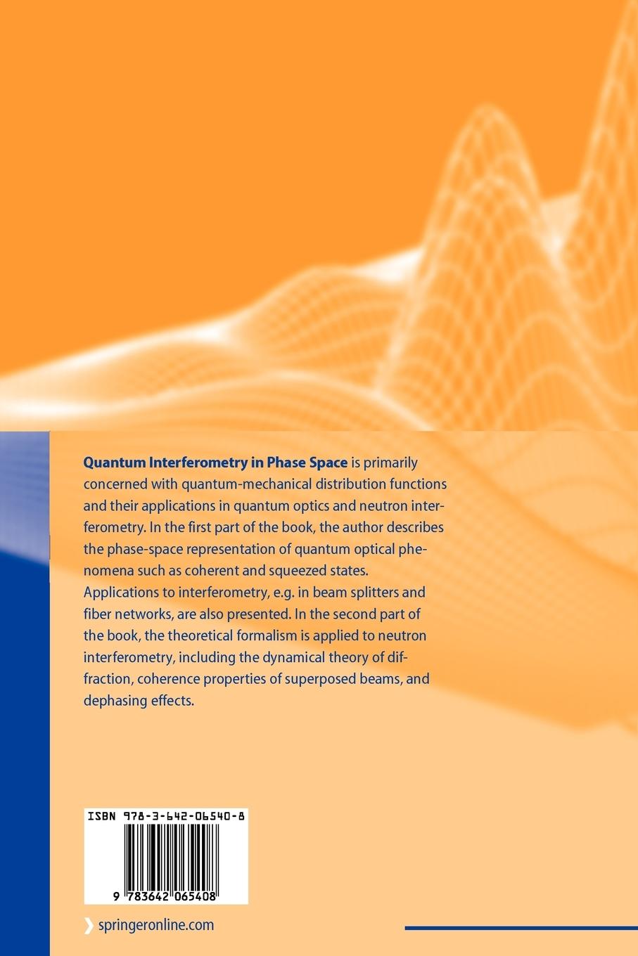 Rückseitencover Quantum Interferometry in Phase Space