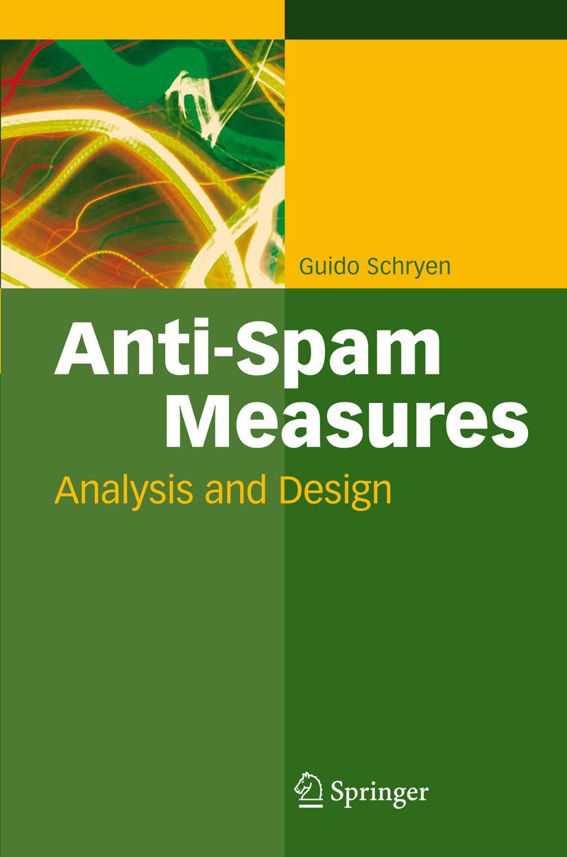 Vorderes Coverbild Anti-Spam Measures