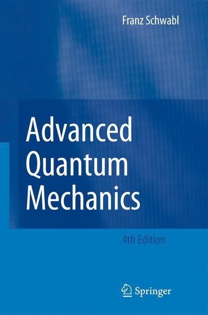Vorderes Coverbild Advanced Quantum Mechanics