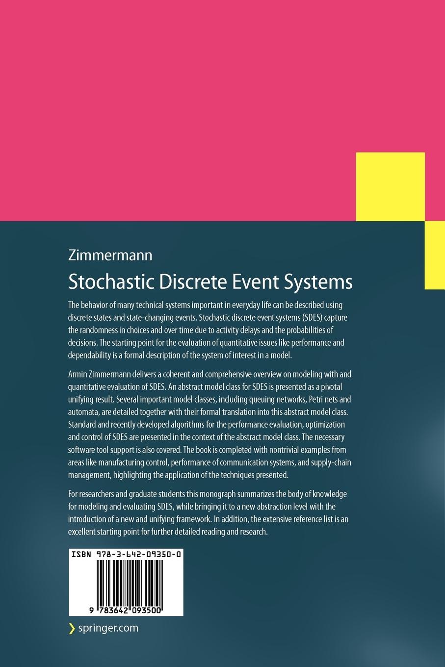Rückseitencover Stochastic Discrete Event Systems