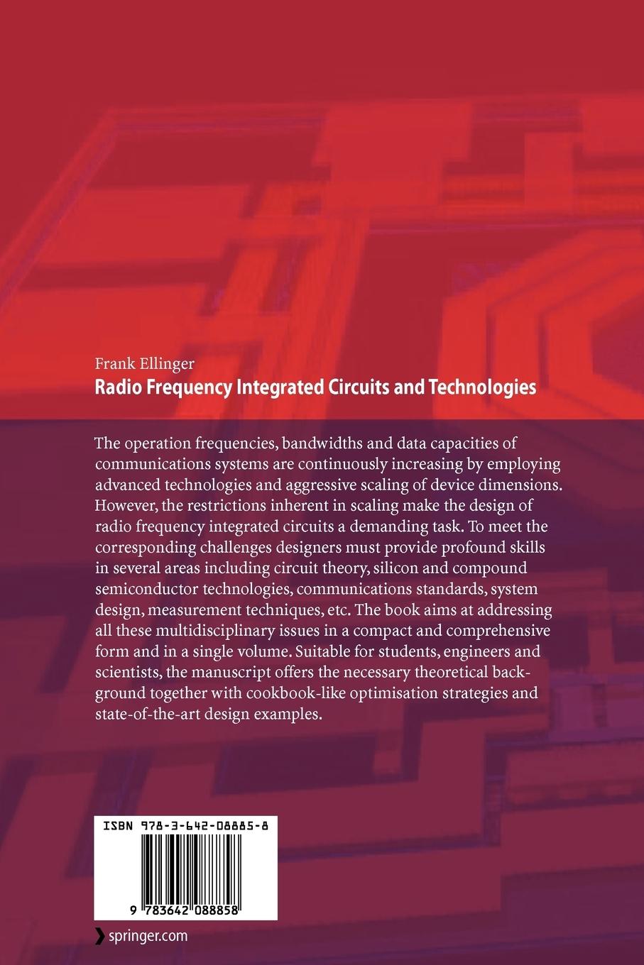 Rückseitencover Radio Frequency Integrated Circuits and Technologies
