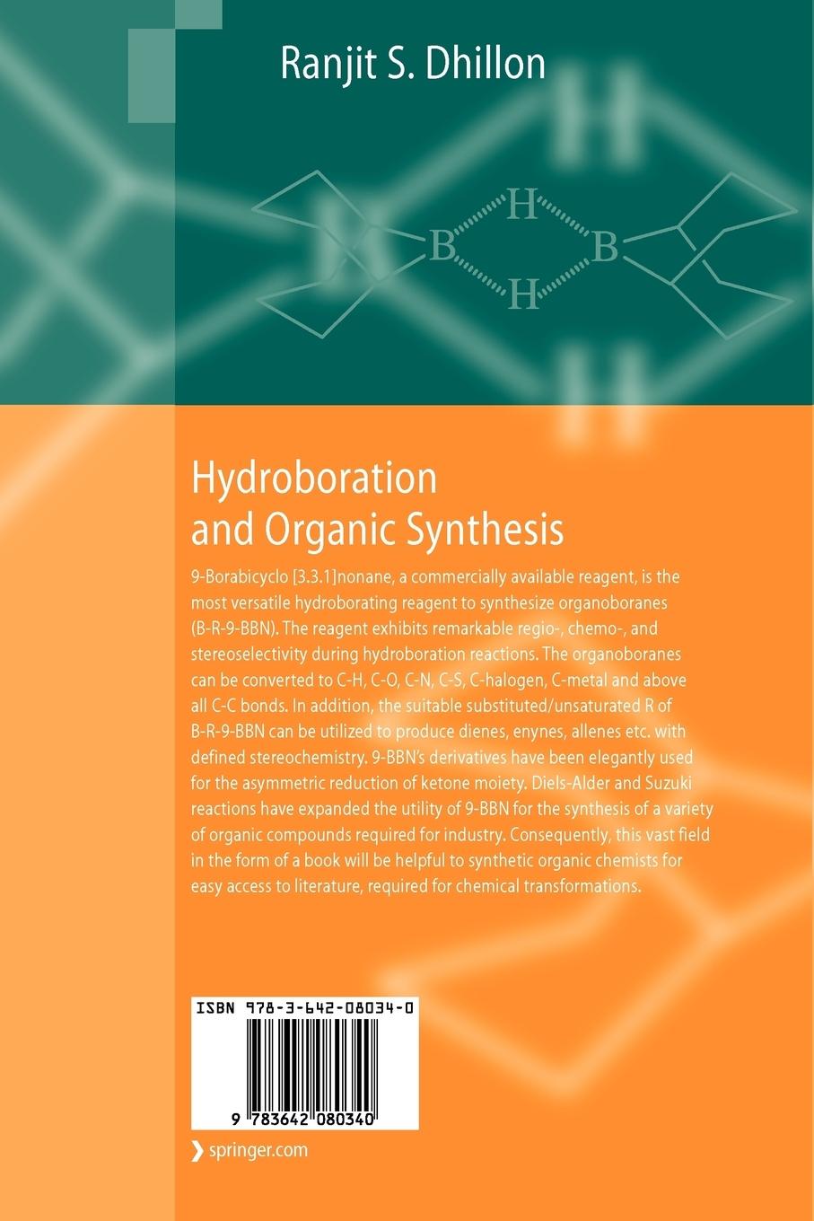 Rückseitencover Hydroboration and Organic Synthesis