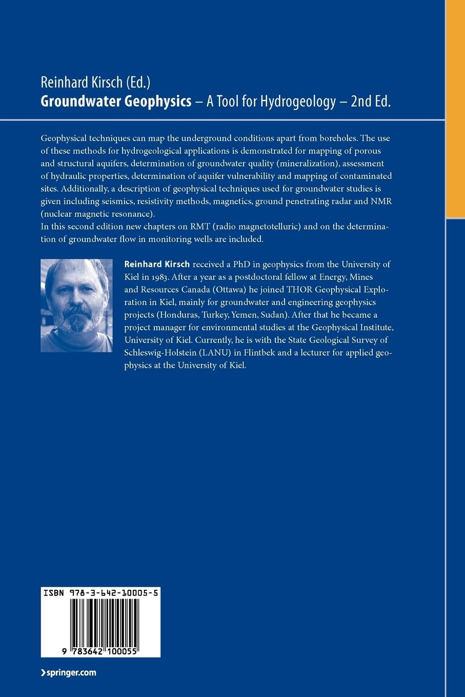 Rückseitencover Groundwater Geophysics