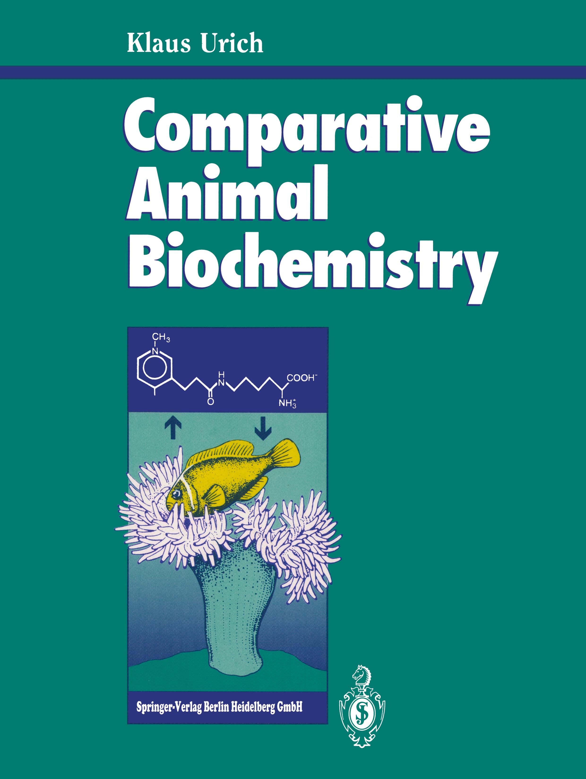 Vorderes Coverbild Comparative Animal Biochemistry