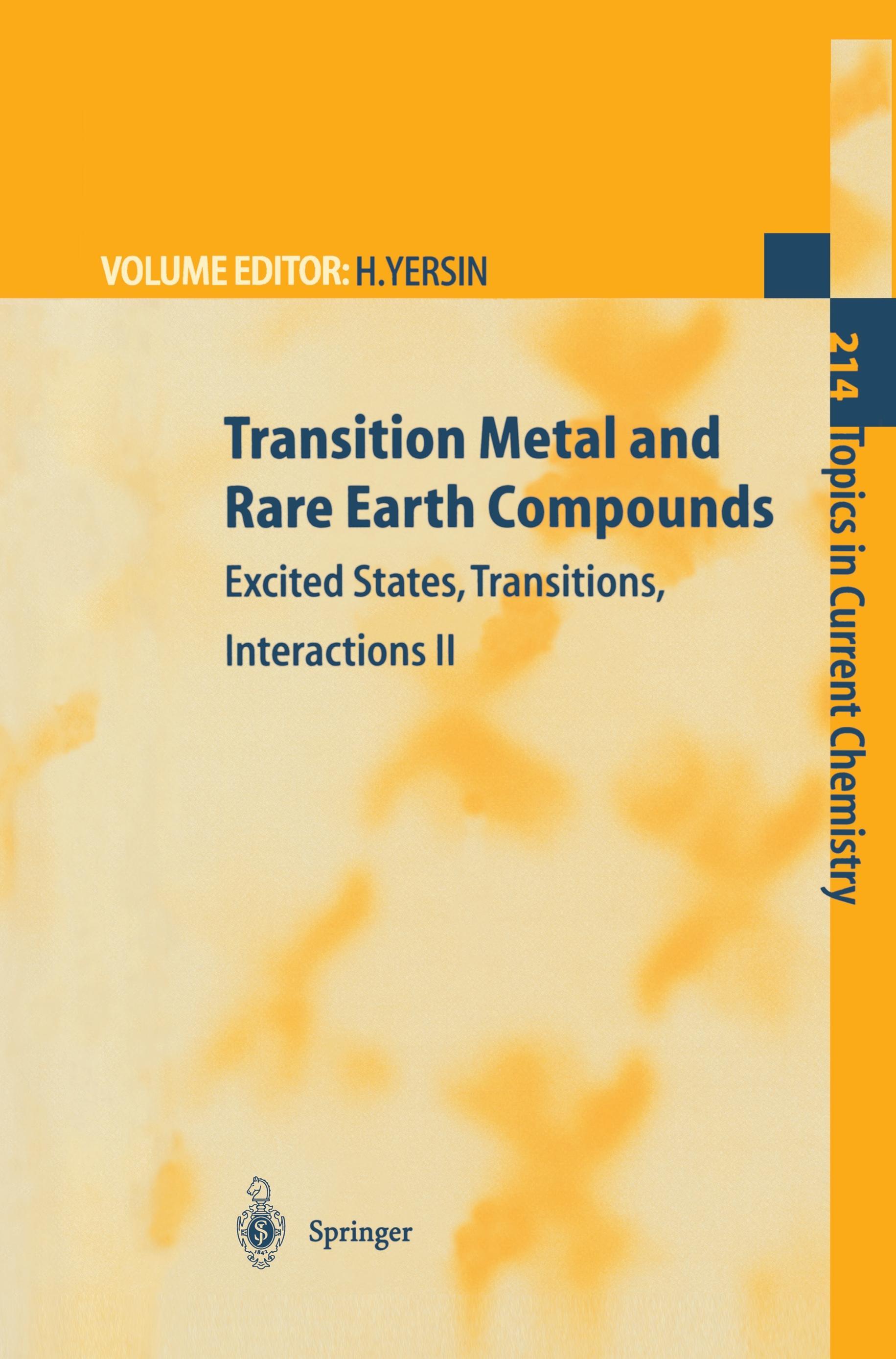 Vorderes Coverbild Transition Metal and Rare Earth Compounds