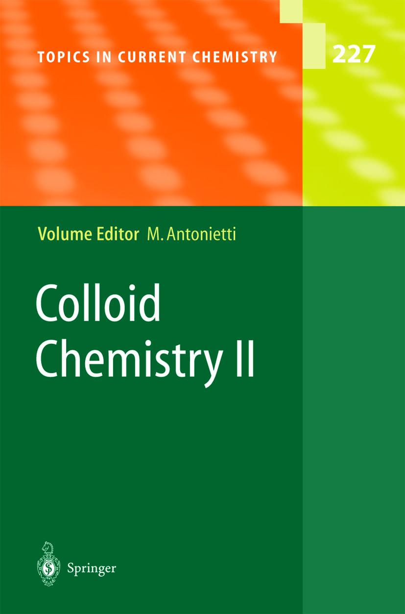 Vorderes Coverbild Colloid Chemistry II
