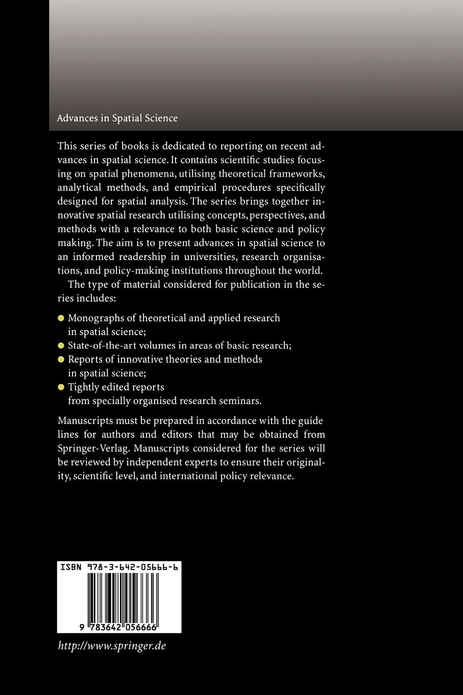 Rückseitencover Spatial Autocorrelation and Spatial Filtering