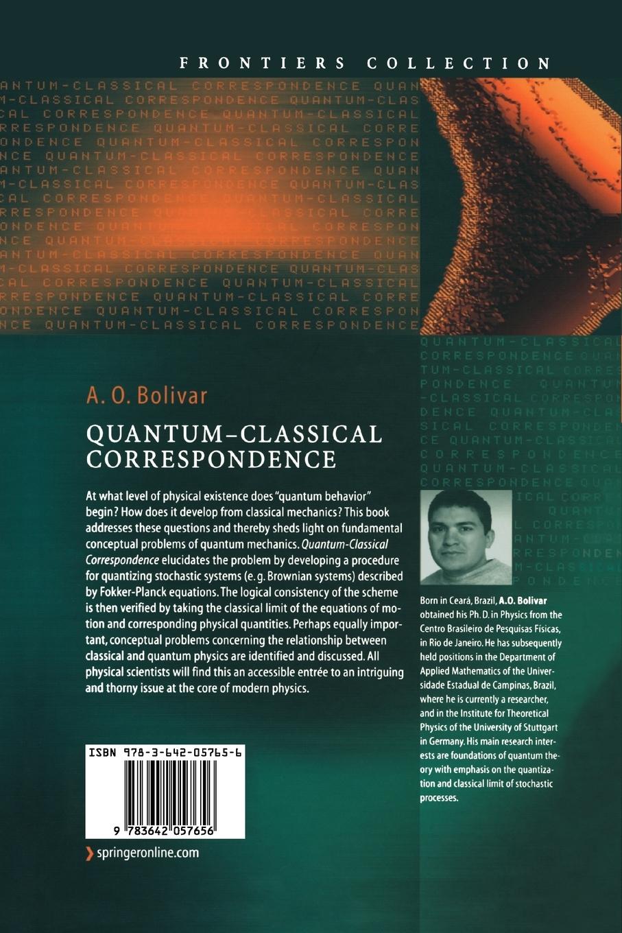 Rückseitencover Quantum-Classical Correspondence