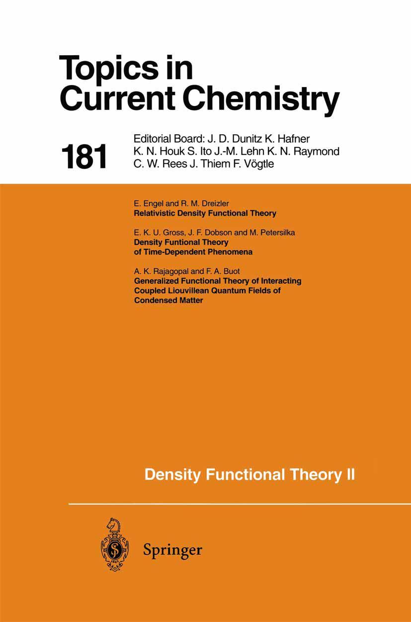 Vorderes Coverbild Density Functional Theory II