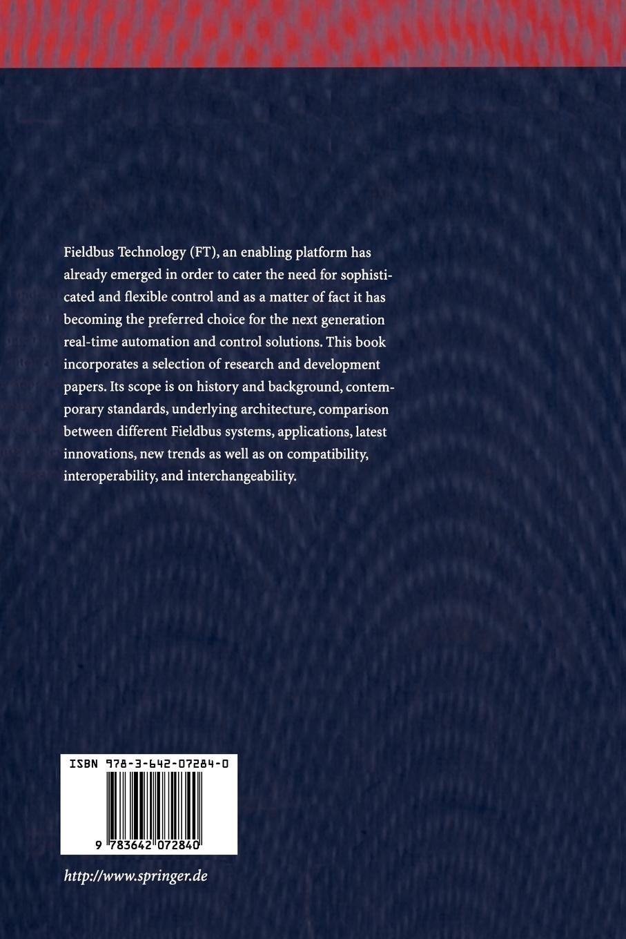 Rückseitencover Fieldbus Technology