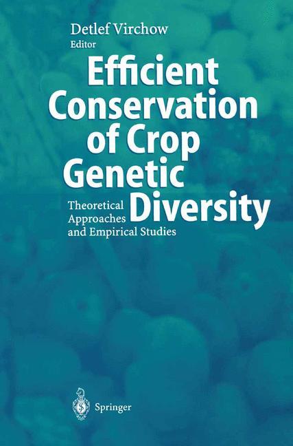 Vorderes Coverbild Efficient Conservation Of Crop Genetic Diversity