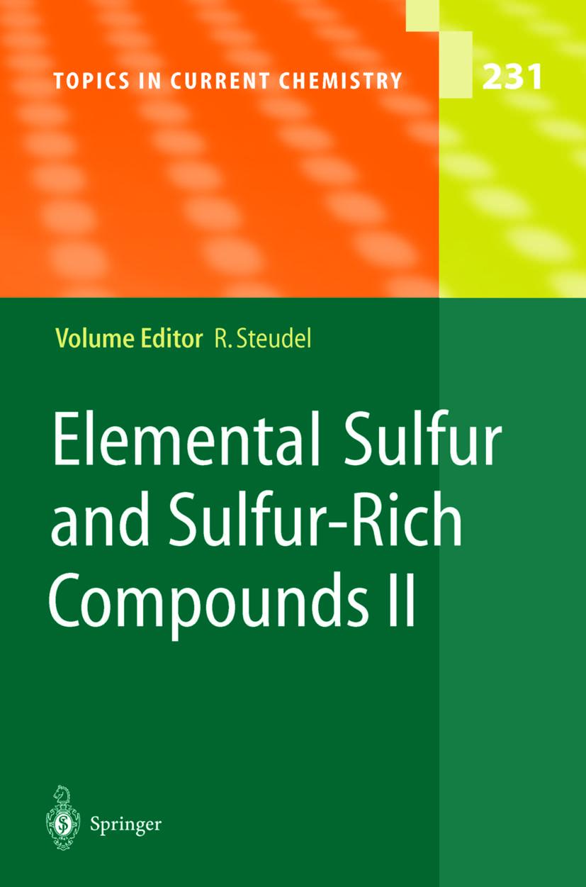 Vorderes Coverbild Elemental Sulfur and Sulfur-Rich Compounds II