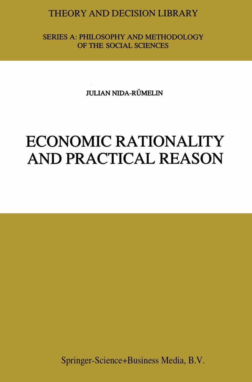 Vorderes Coverbild Economic Rationality and Practical Reason