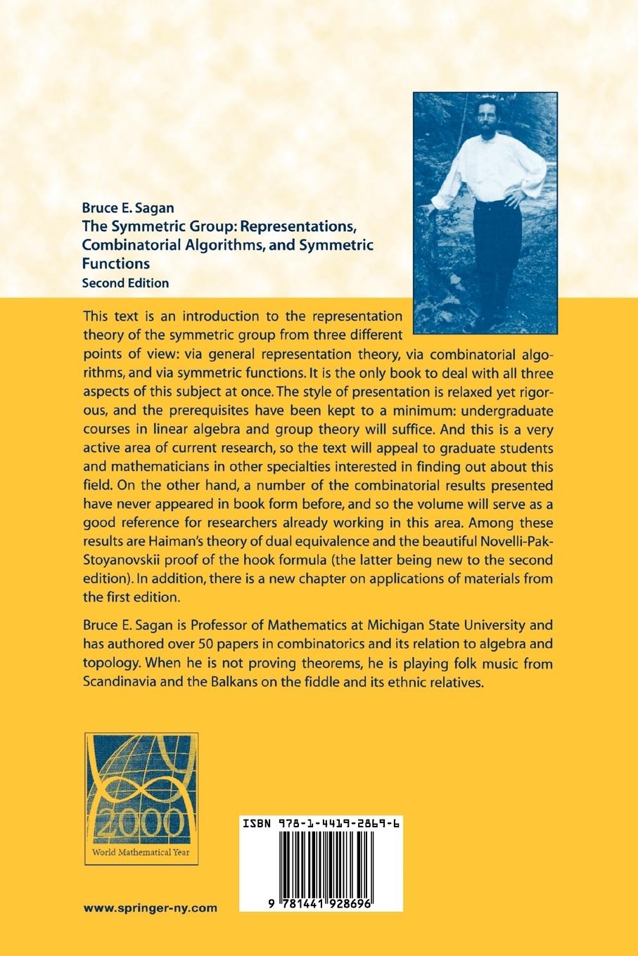 Rückseitencover The Symmetric Group