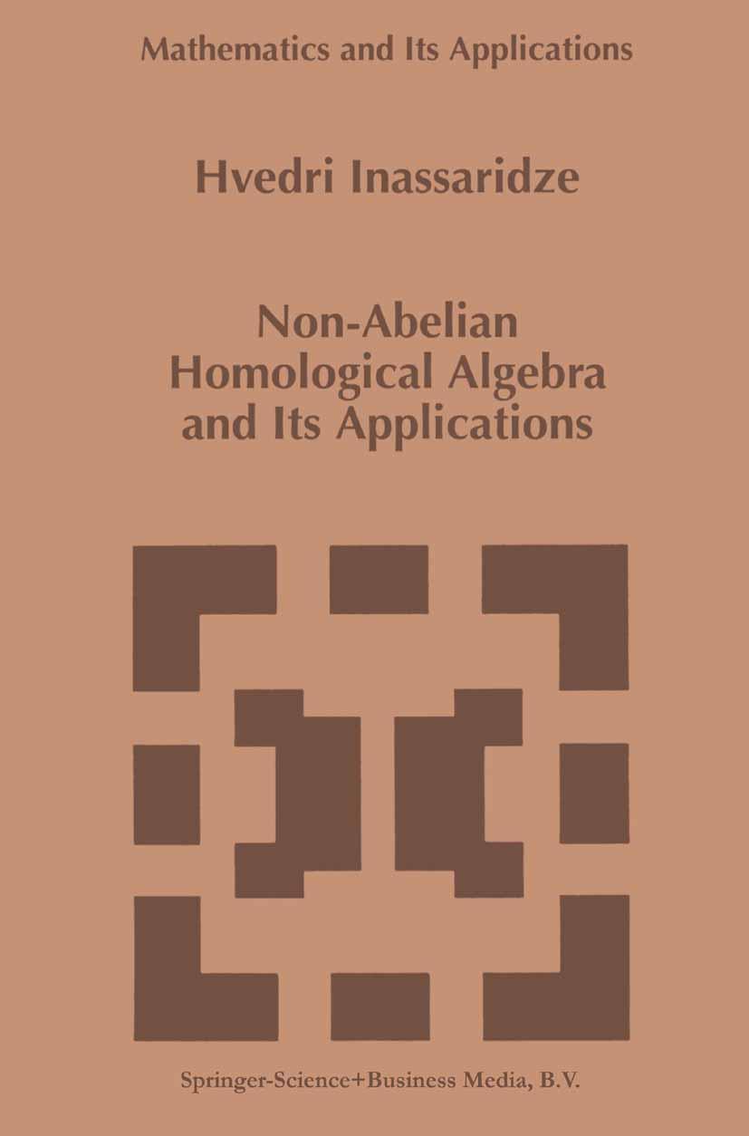 Vorderes Coverbild Non-Abelian Homological Algebra and Its Applications