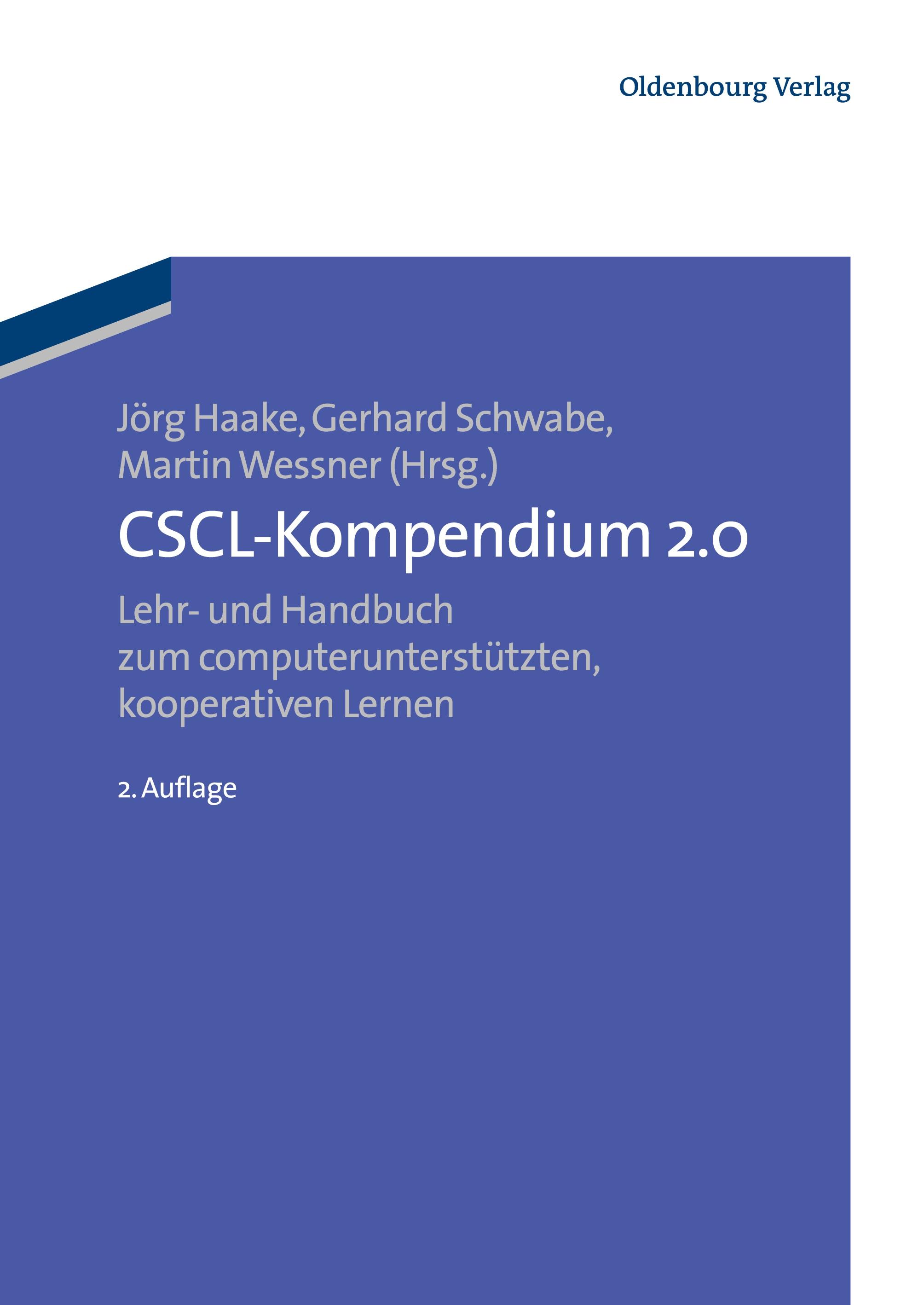 Vorderes Coverbild CSCL-Kompendium 2.0