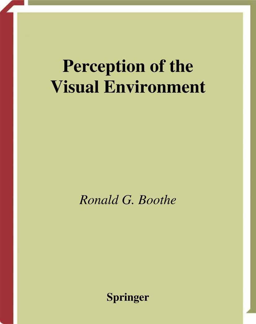 Vorderes Coverbild Perception of the Visual Environment