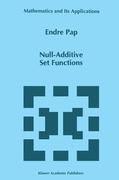 Vorderes Coverbild Null-Additive Set Functions