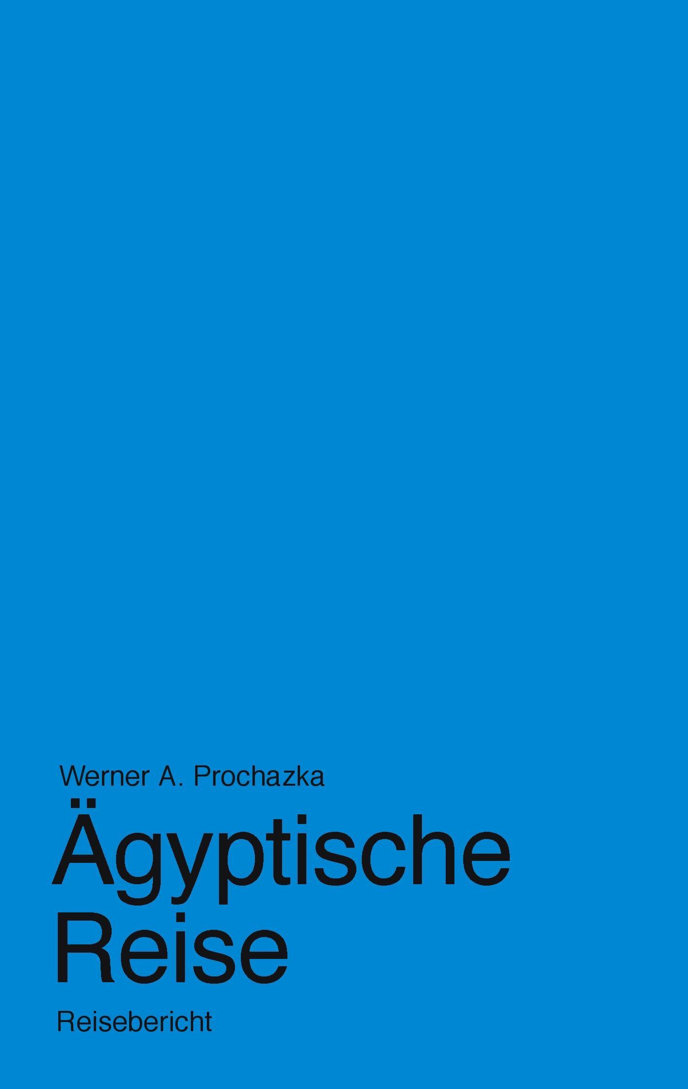 Vorderes Coverbild Ägyptische Reise