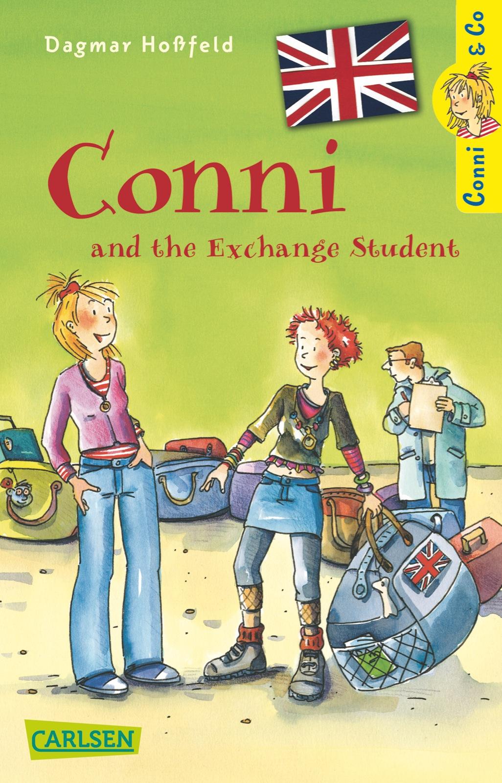 Vorderes Coverbild Conni & Co 03 (engl): Conni and the Exchange Student