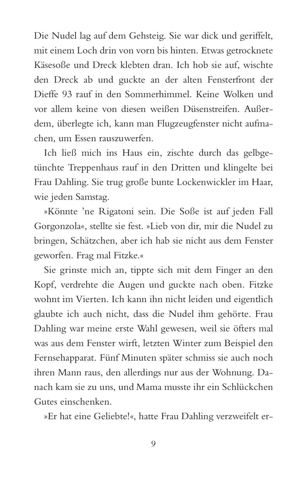 Beispielinhalt (Bild) Rico, Oskar und die Tieferschatten (Rico und Oskar 1)