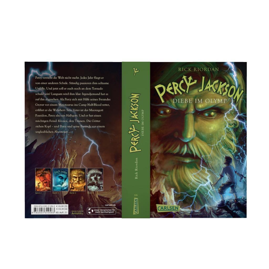 Beispielinhalt (Bild) Percy Jackson 01. Diebe im Olymp
