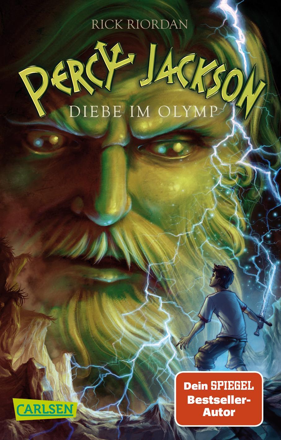 Vorderes Coverbild Percy Jackson 01. Diebe im Olymp