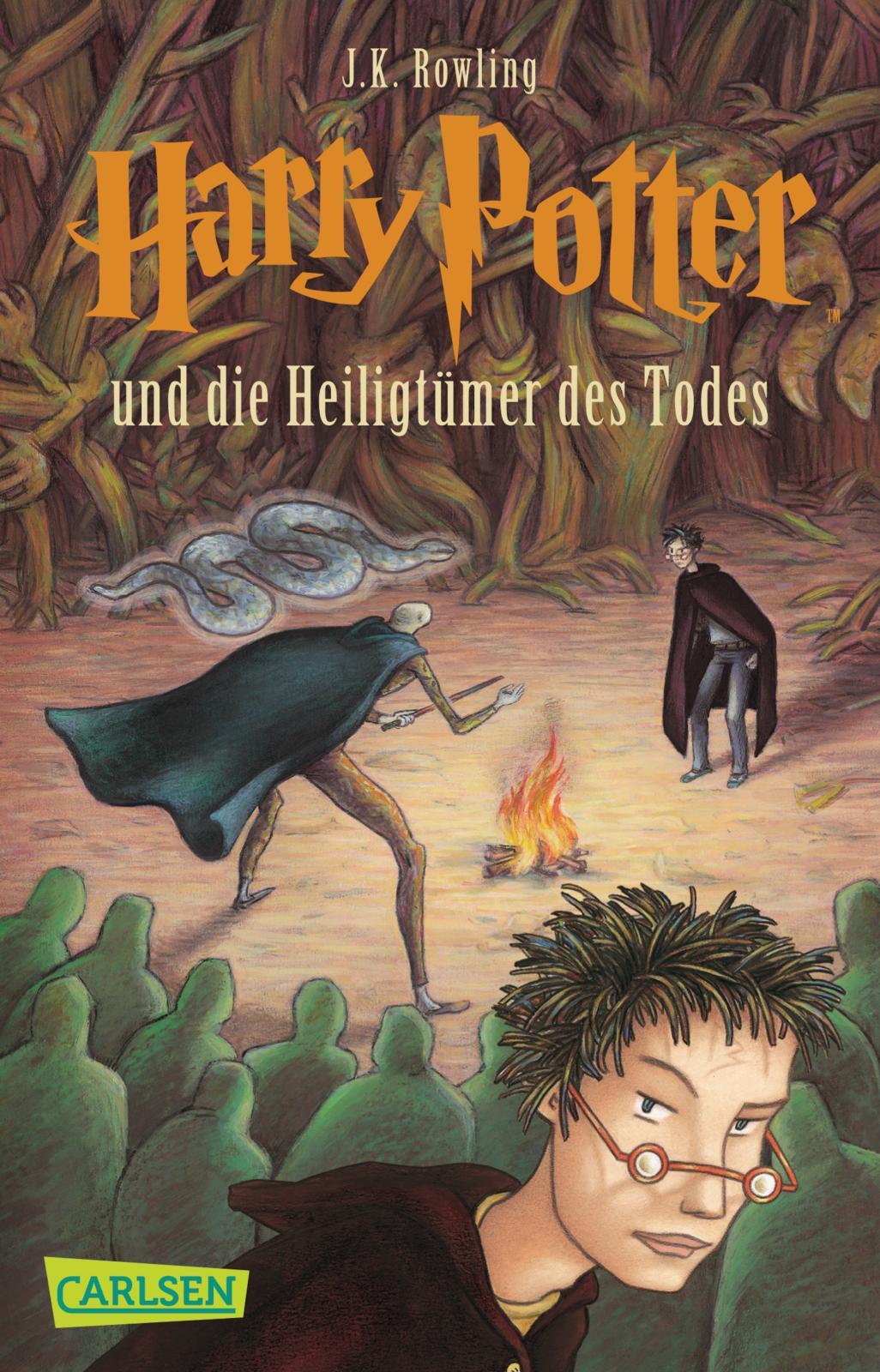 Vorderes Coverbild Harry Potter 7 und die Heiligtümer des Todes